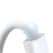 Joyroom S-IW008 3-in-1 kábel magnetic hálózati töltő USB-A - Lightning/USB-C 1.2m, fehér