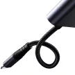 Joyroom SY-L02 Lightning - 2x Lightning DAC 2Az 1-ben, adapter, fekete