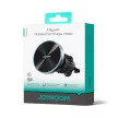 Joyroom magnetic car holder 15W wireless charger air vent tok, fekete (JR-ZS240 Pro)