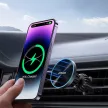 Joyroom magnetic car holder 15W wireless charger air vent tok, fekete (JR-ZS240 Pro)