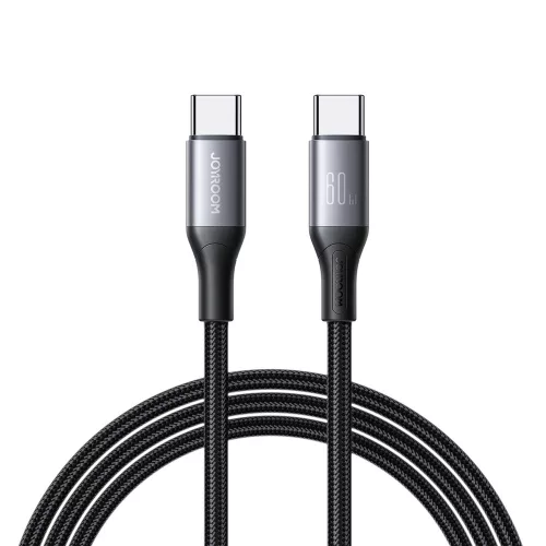 Joyroom S-A28 Flash Series 60W USB-C - USB-C kábel, 2m, fekete
