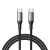 Joyroom S-A28 Flash Series 60W USB-C - USB-C kábel, 2m, fekete
