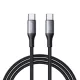 Joyroom S-A28 Flash Series 60W USB-C - USB-C kábel, 2m, fekete