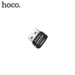 HOCO OTG USB - USB-C UA6, adapter, fekete