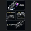 USAMS Powerbank 9000mAh PD 20W QC3.0+PD kétportos gyorstöltés fekete 10KCD18901(US-CD189)