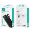 USAMS Camera Lens Glass iPhone 12 Pro Max metal BH707JTT04 (US-BH707) kameravédő, kék