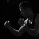 USAMS óraszíj tokkal Apple Watch 4/5/6/7/ SE 40/41mm., fekete