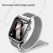 USAMS tok és csereszíj Apple Watch 4/5/6/7/SE 44/45mm,  piros