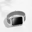USAMS tok és csereszíj Apple Watch 4/5/6/7/SE 44/45mm,  piros