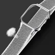 USAMS tok és csereszíj Apple Watch 4/5/6/7/SE 44/45mm,  piros