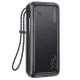 USAMS Powerbank PB60 20000mAh 22.5W 2xQC3.0+PD gyorstöltés, fekete