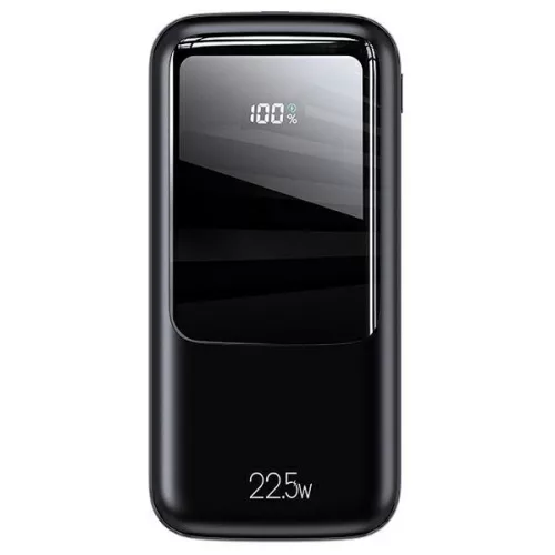 USAMS Powerbank PB58 20000mAh 22.5W Dual QC+PD gyorstöltés, fekete