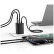 USAMS hálózati töltő JC Series CC266 65W GaN hálózati gyorstöltő 2xUSB-C 1xUSB-A, fehér