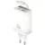 USAMS hálózati töltő Xiang Series CC296 30W 1xUSB-C 1xUSB-A + USB-C kábel, fehér