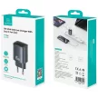 USAMS hálózati töltő CC305 T66 45W GaN 2xUSB-C , szürke