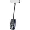 USAMS Induktív töltő Apple Watch CD245 2 1-ben 1200mAh powerbankkal + USB-C kábellel, titánium