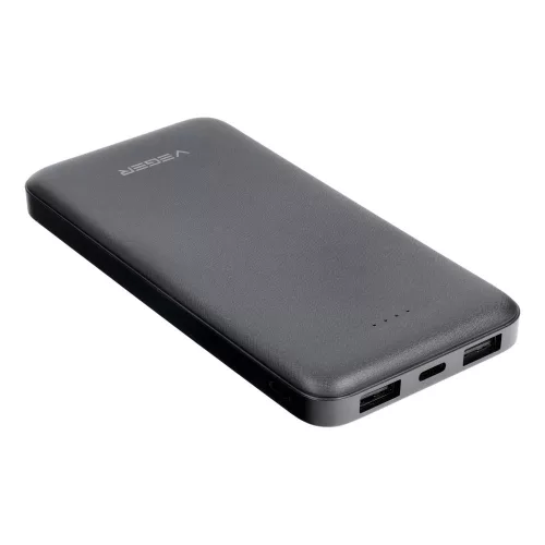 VEGER powerbank 10 000 mAh 2A A10 (W1065), fekete