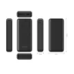 VEGER powerbank 20 000 mAh 2A A20 (W2015), fekete