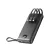 VEGER powerbank 20 000 mAh beépített kábelekkel Micro USB/USB-C/Lightning C20 (W2047), fekete