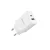 VEGER hálózati töltő USB A + Type C PD QC3.0 3A 30W VLS302U, fehér
