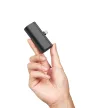 VEGER powerbank 5000 mAh beépített csatlakozóval USB-C PD QC3.0 3A 20W PlugOn (W0556), fekete
