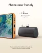VEGER powerbank 5000 mAh beépített csatlakozóval USB-C PD QC3.0 3A 20W PlugOn (W0556), fekete