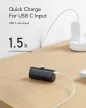 VEGER powerbank 5 000 mAh beépített csatlakozóval Lightning PD QC3.0 3A 20W PlugOn (W0556P), fekete