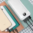 VEGER powerbank 20 000 mAh PD QC3.0 2A20W L20S (VP2039PD/W2039PD), fehér