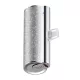 VEGER powerbank 5000 mAh beépített csatlakozóval USB-C PD QC3.0 2,4A 12W PlugOn (W0573), ezüst