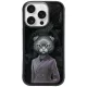 Nimmy Magnetic fashion cute pet MagSafe iPhone 16 Pro Max tok, fekete