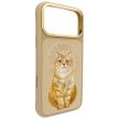 Nimmy Lucky Fashion Cat MagSafe iPhone 17 Pro Max tok, barna