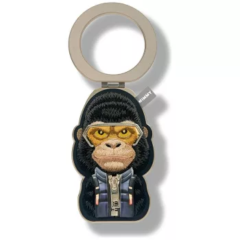 Nimmy Cool&Cute 2.0 Gorilla, MagSafe gyűrű, fekete