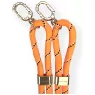 Set crossbody + handstrap Nimmy Cool&Cute 2.0 nyak- és csuklópánt, narancs-fekete