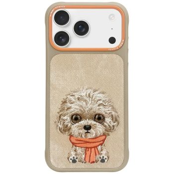 Nimmy Big Eyed Pet 2.0 Dog iPhone 17 Pro Max tok, bézs