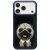 NIMMY case BIG EYED PET 2.0 Dog IPHONE 17 tok, fekete