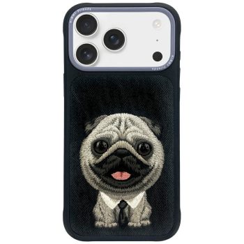   NIMMY case BIG EYED PET 2.0 Dog IPHONE 17 Pro Max tok, fekete