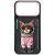 Nimmy Glasses Cool Cat iPhone 17 Pro Max tok, fekete