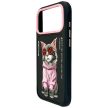 Nimmy Glasses Cool Cat iPhone 17 Pro Max tok, fekete