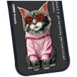 Nimmy Glasses Cool Cat iPhone 17 Pro Max tok, fekete