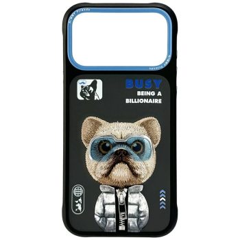 Nimmy Cool&Cute 2.0 Dog iPhone 17 Pro tok, fekete