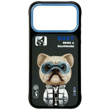 Nimmy Cool&Cute 2.0 Dog iPhone 17 Pro Max tok, fekete