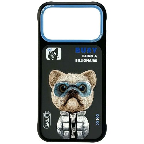 Nimmy Cool&Cute 2.0 Dog iPhone 17 Pro Max tok, fekete