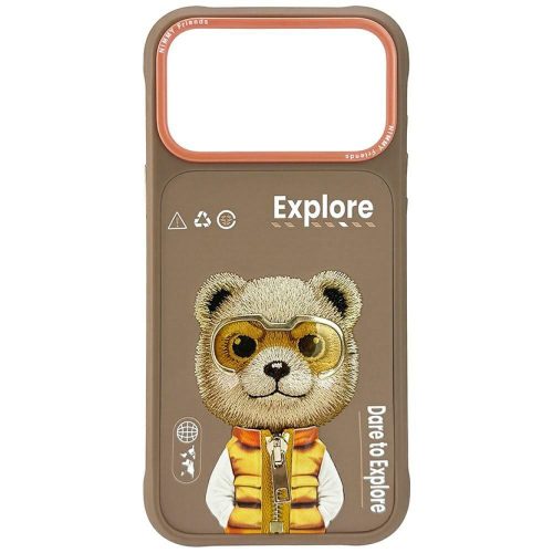 Nimmy Cool&Cute 2.0 Bear iPhone 17 Pro Max tok, bézs