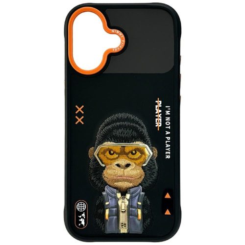 Nimmy Cool&Cute 2.0 Gorilla iPhone 17 tok, fekete