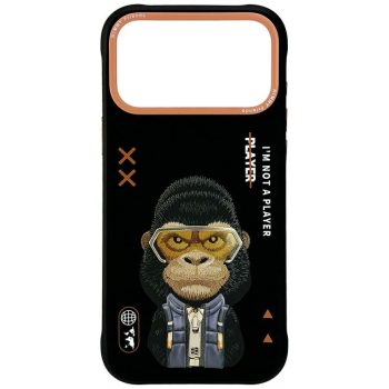 Nimmy Cool&Cute 2.0 Gorilla iPhone 17 Pro Max tok, fekete