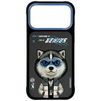 Nimmy Cool&Cute 2.0 Wolf iPhone 17 Pro Max tok, fekete