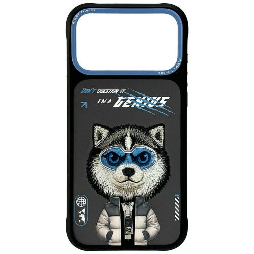 Nimmy Cool&Cute 2.0 Wolf iPhone 17 Pro Max tok, fekete