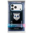 Nimmy Glasses Cool Cat MagSafe iPhone 17 Pro tok, fekete-kék