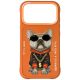 Nimmy Glasses Cool Dog iPhone 17 Pro tok, narancs