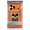 Nimmy Glasses Cool Dog iPhone 17 Pro tok, narancs